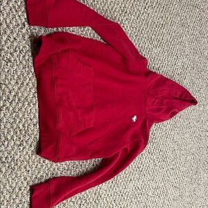 Abercrombie Kids Red Hoodie Sweater
